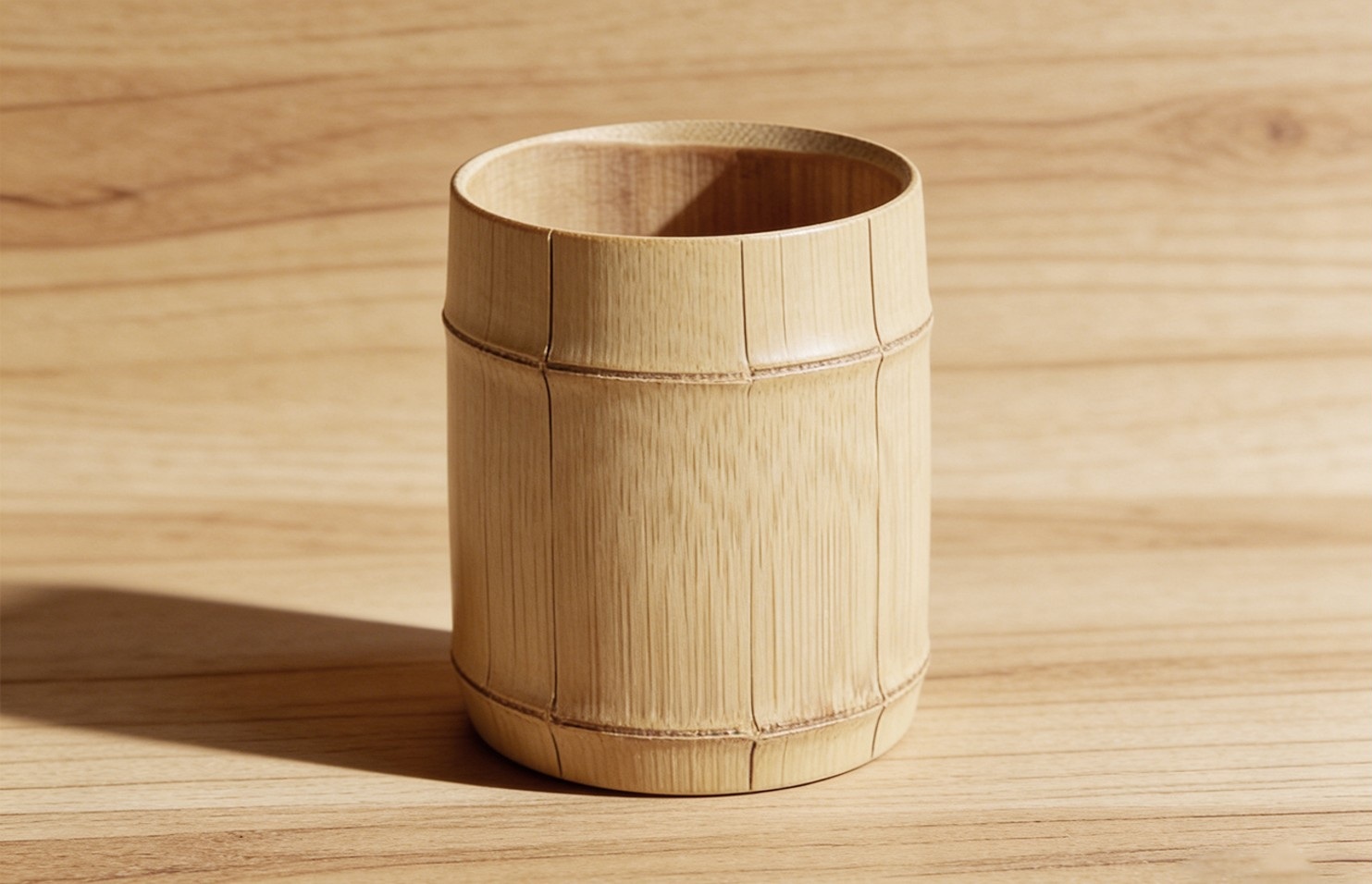 Bamboo Cup for Scalp Pouring